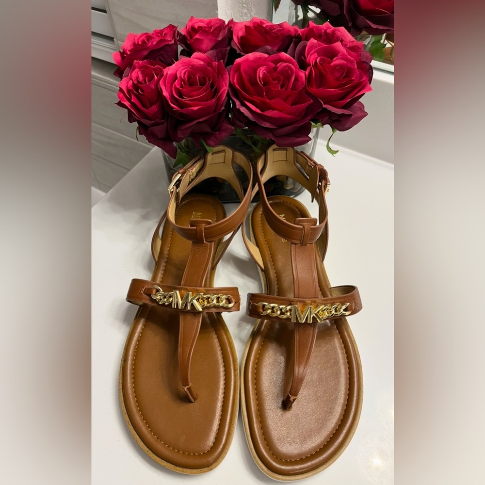 Michael Kors Cuban Link Sandals